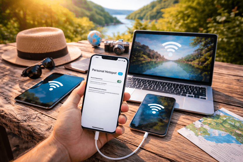 Как да споделя мобилен интернет – практично решение у дома и в чужбина